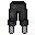 black shinobi legs